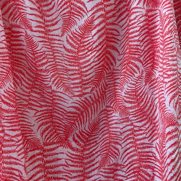 Off the shoulder orange MICHAEL Michael Kors cotton top - Picture 2 of 3